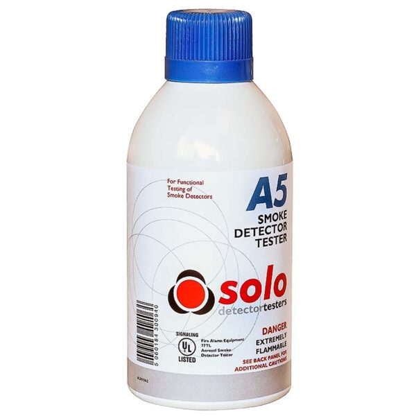 Solo A5 Provgasflaska / Aerosol för provnig av rökdetektorer i brandlarm (Solo A5-001) - ROKA Information AB