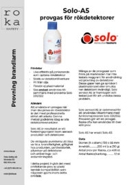 Produktblad - Solo A5